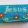 Jesus Checkbook Cover in Plastic Canvas- finished Friday